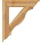 Ekena Millwork Funston Traditional Rough Sawn Bracket, Western Red Cedar, 6"W x 34"D x 38"H BKT06X34X38FST01RWR - alternate 4